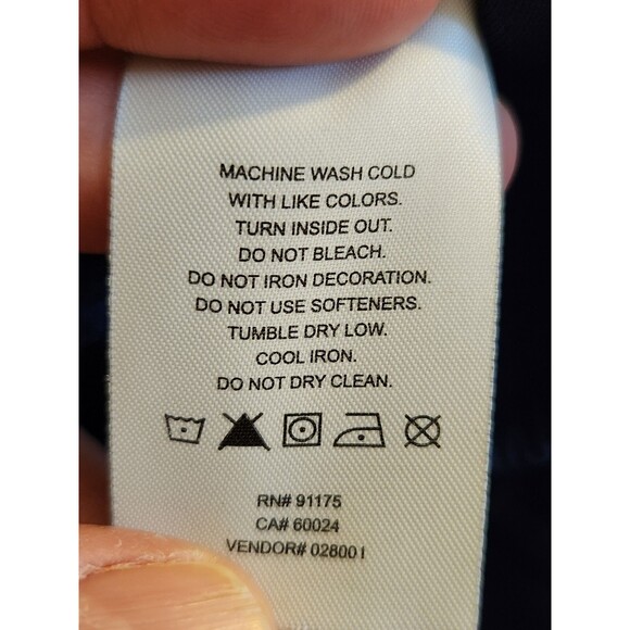 FILA Men’s Size XL Navy Blue Athletic Zipper Pockets Straight Leg Jogger - Picture 7 of 10